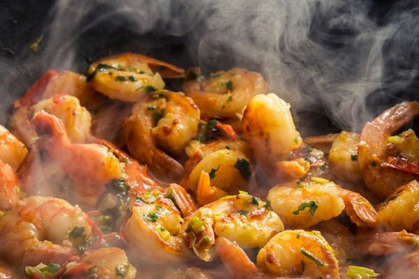 recette crevette
